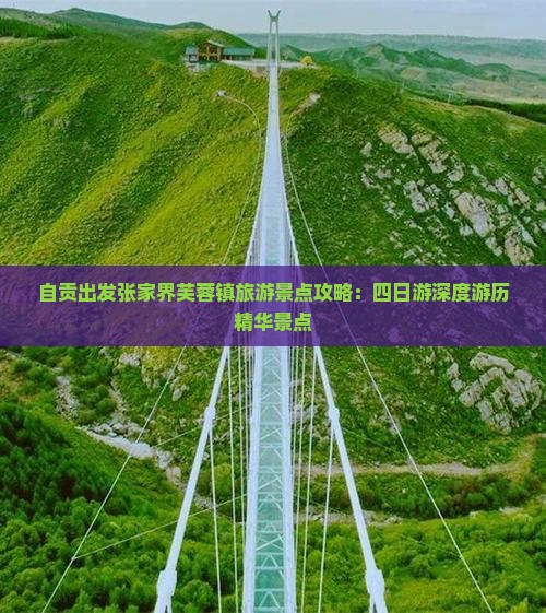 自贡出发张家界芙蓉镇旅游景点攻略：四日游深度游历精华景点