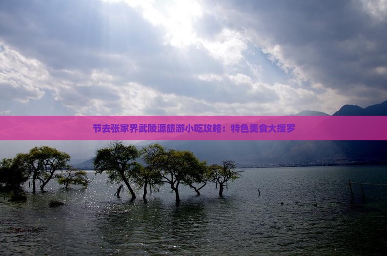 节去张家界武陵源旅游小吃攻略：特色美食大搜罗