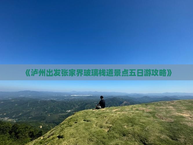 《泸州出发张家界玻璃栈道景点五日游攻略》