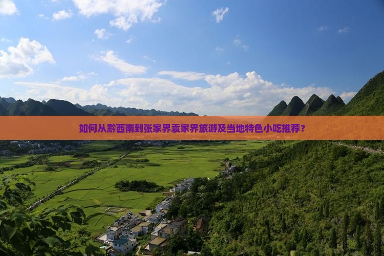 如何从黔西南到张家界袁家界旅游及当地特色小吃推荐？