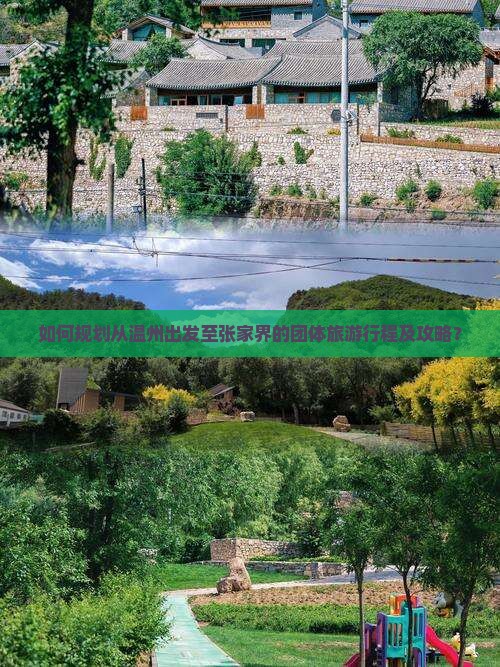如何规划从温州出发至张家界的团体旅游行程及攻略？