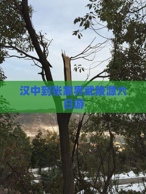 汉中到张家界武陵源六日游 汉中到张家界武陵源六日游