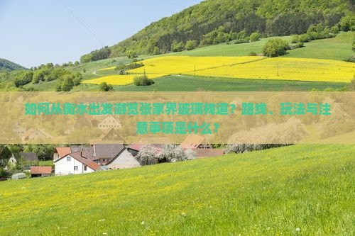 如何从衡水出发游览张家界玻璃栈道？路线、玩法与注意事项是什么？