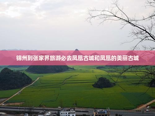 锦州到张家界旅游必去凤凰古城和凤凰的美丽古城