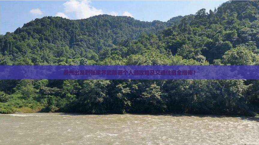泰州出发到张家界武陵源个人游攻略及交通住宿全指南？