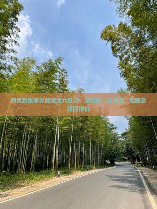 南京到张家界武陵源六日游：旅游团、自驾游、攻略及跟团报价