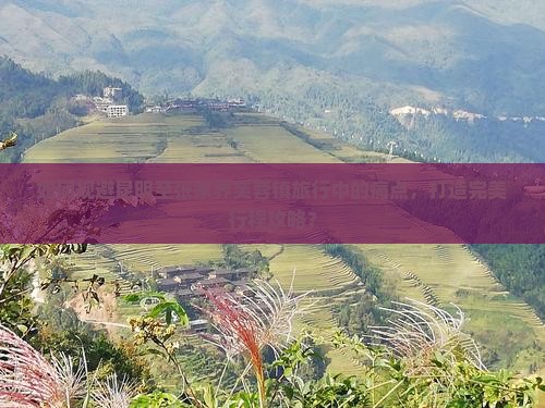 如何规避昆明至张家界芙蓉镇旅行中的痛点，打造完美行程攻略？