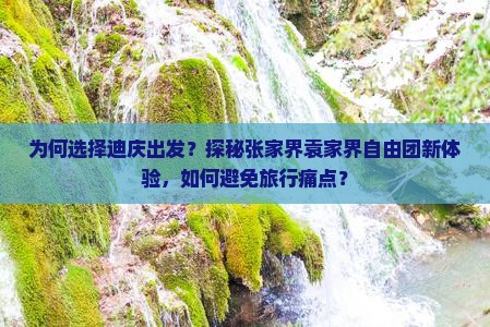 为何选择迪庆出发？探秘张家界袁家界自由团新体验，如何避免旅行痛点？