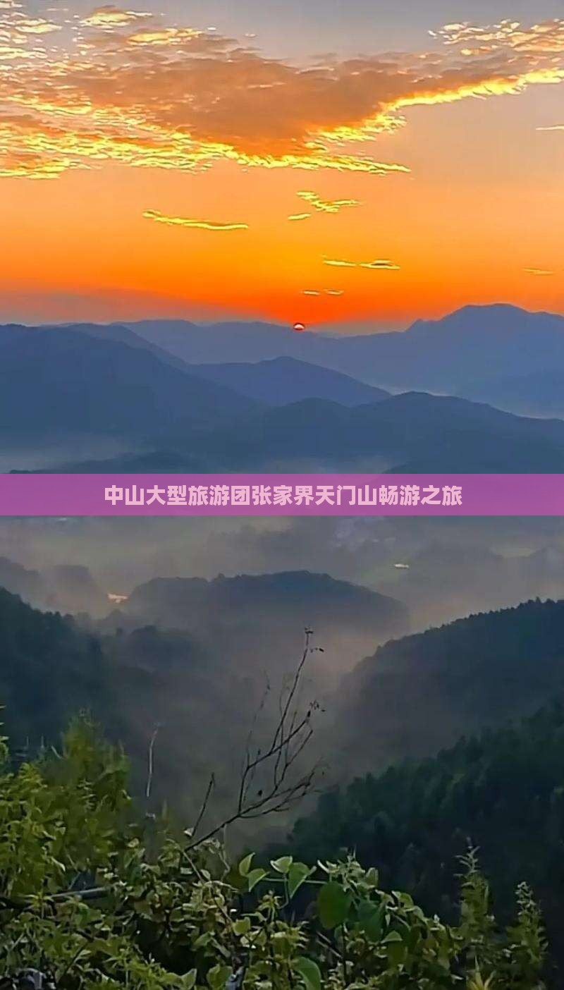中山大型旅游团张家界天门山畅游之旅