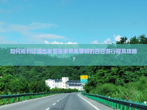 如何规划辽源出发至张家界芙蓉镇的四日游行程及攻略？