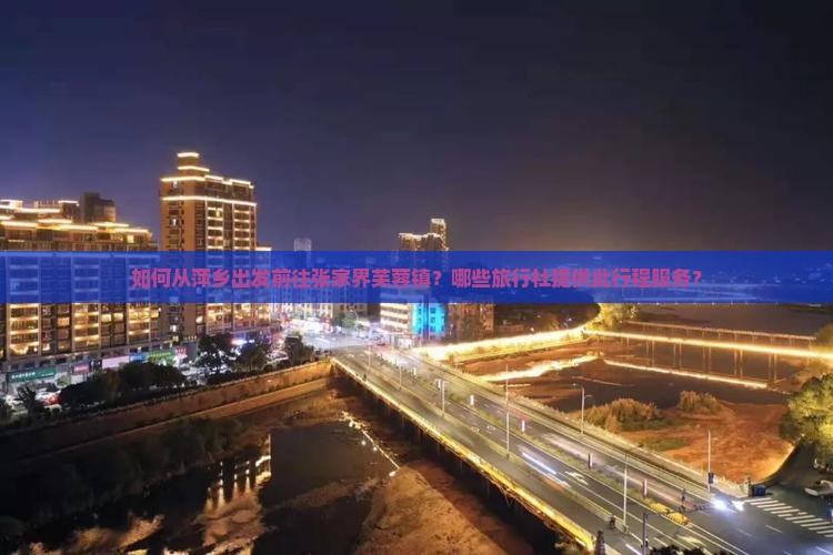 如何从萍乡出发前往张家界芙蓉镇？哪些旅行社提供此行程服务？