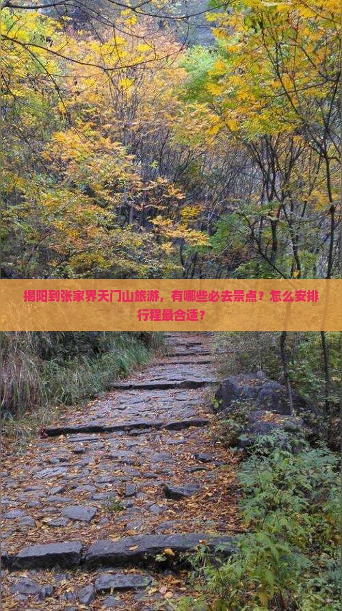 揭阳到张家界天门山旅游，有哪些必去景点？怎么安排行程最合适？