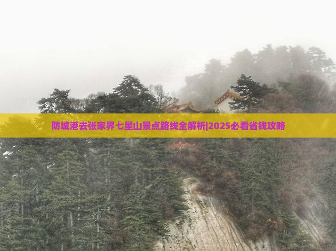 防城港去张家界七星山景点