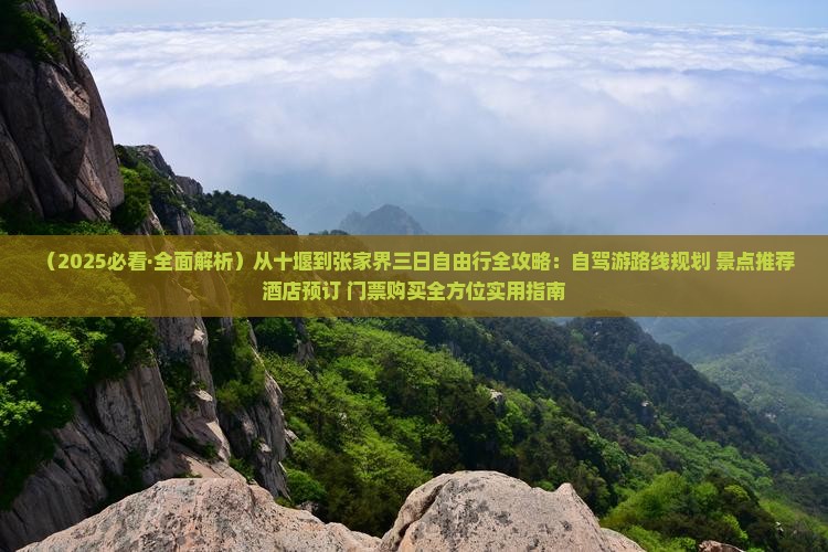 十堰去张家界个人游