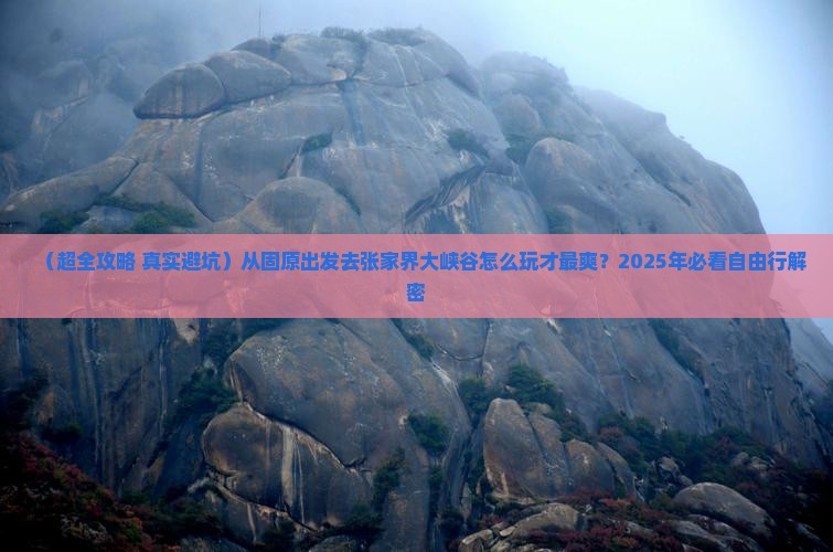 固原到张家界大峡谷自由团