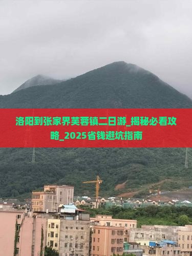 洛阳到张家界芙蓉镇二日游