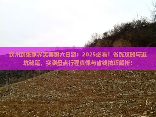 钦州到张家界芙蓉镇六日游