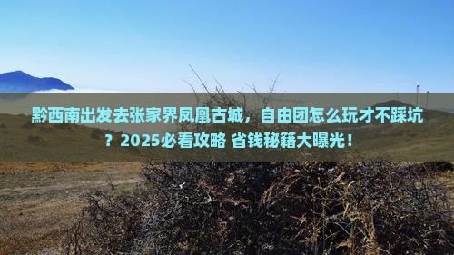 黔西南去张家界凤凰古城自由团