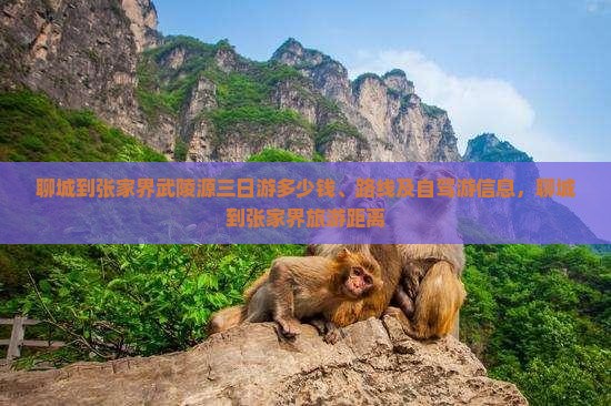 聊城到张家界武陵源三日游