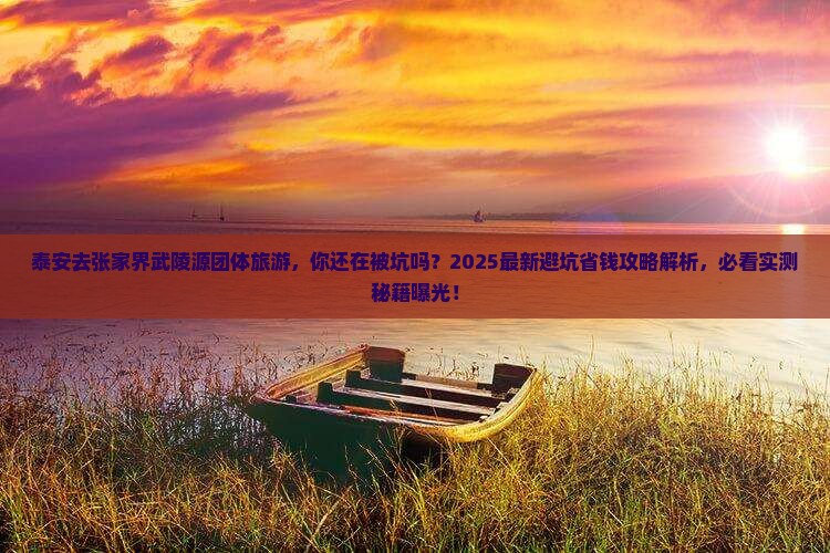 泰安去张家界武陵源团体旅游