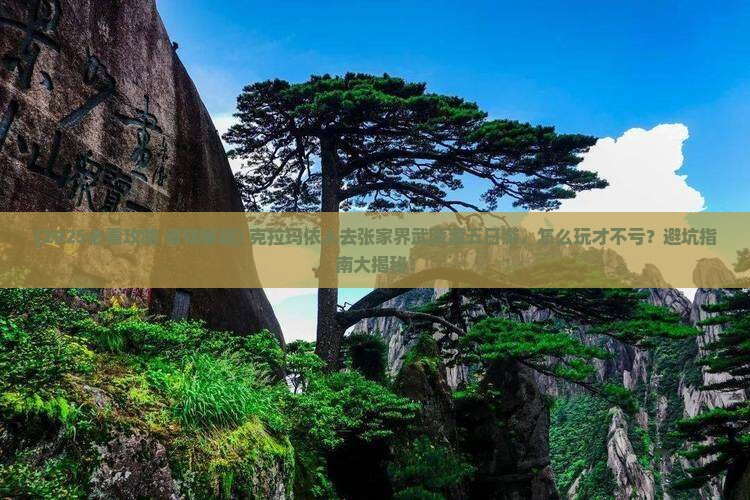 克拉玛依去张家界武陵源五日游