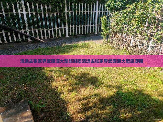 清远去张家界武陵源大型旅游团