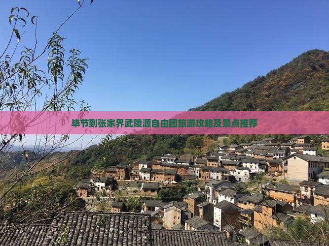 毕节到张家界武陵源自由团
