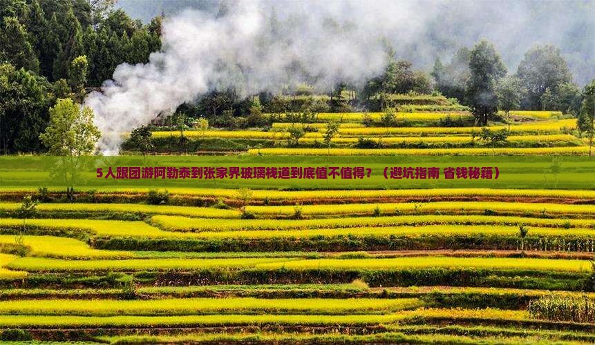 阿勒泰到张家界玻璃栈道团体旅游