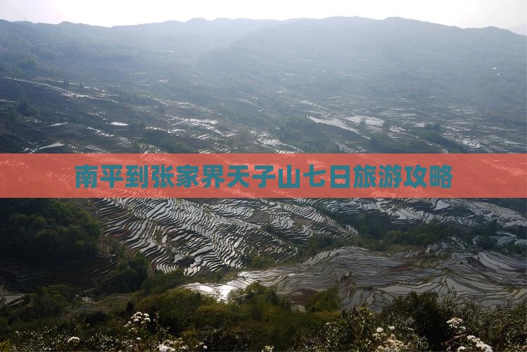 南平到张家界天子山七日游