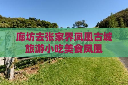 廊坊去张家界凤凰古城旅游小吃