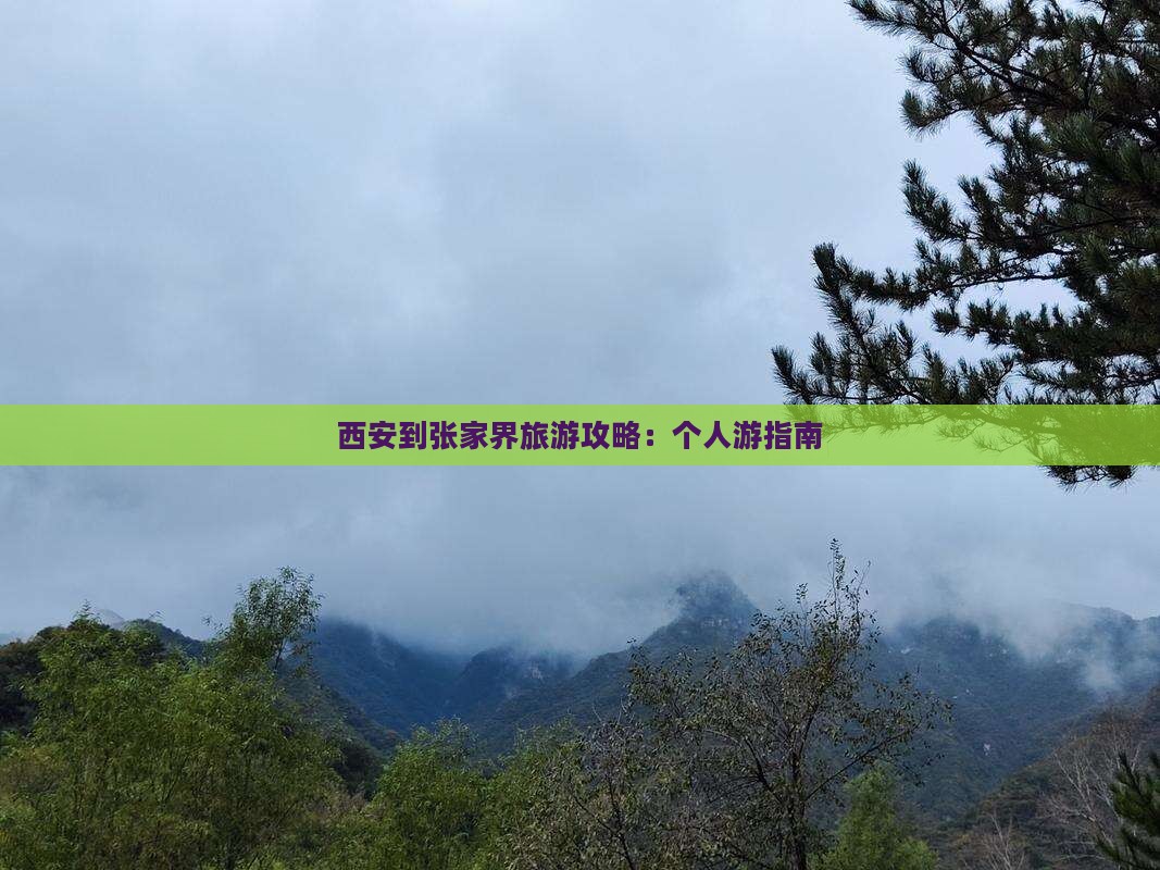 西安去张家界大峡谷个人游