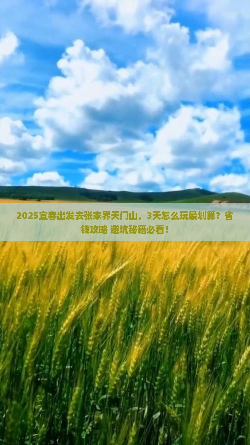 宜春去张家界天门山攻略