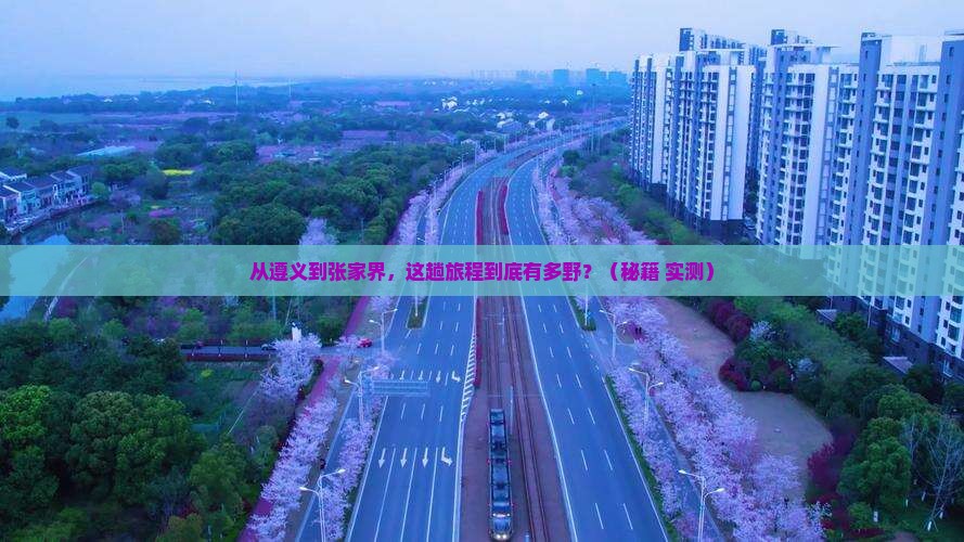 遵义到张家界旅游