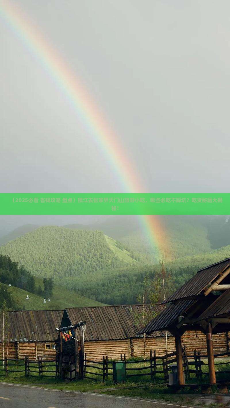 镇江去张家界天门山旅游小吃