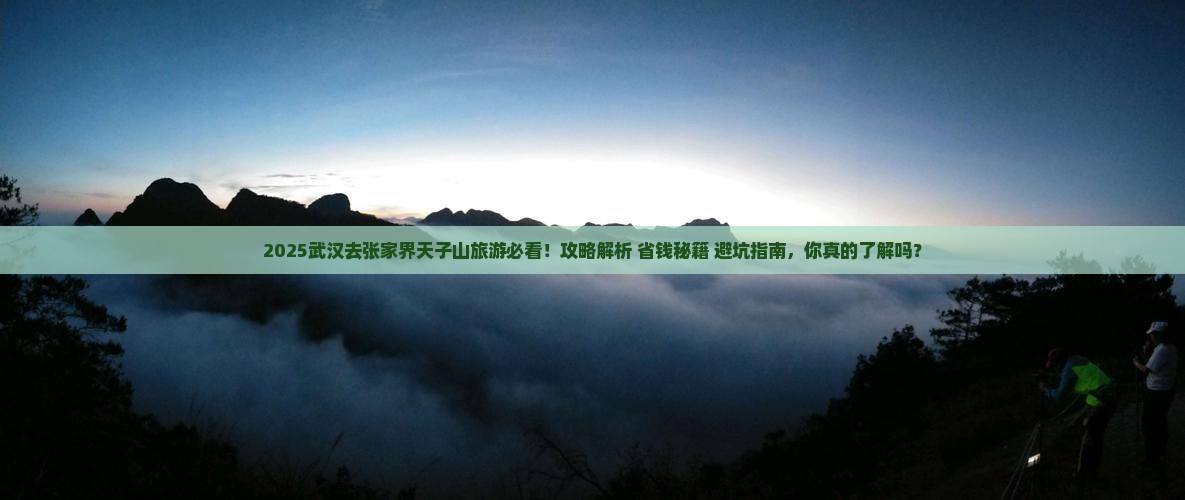 武汉去张家界天子山旅游