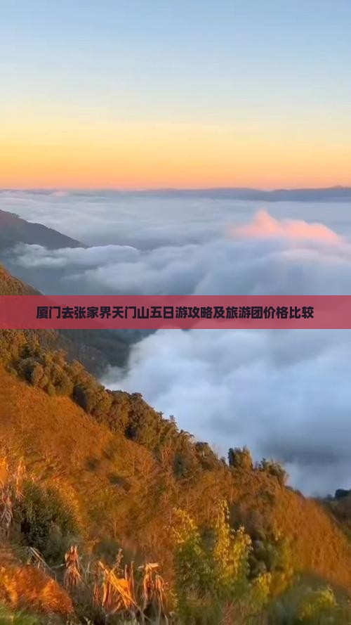 厦门去张家界天门山五日游攻略及旅游团价格比较