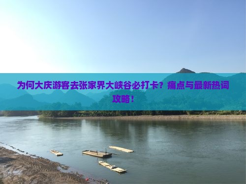 为何大庆游客去张家界大峡谷必打卡？痛点与最新热词攻略！