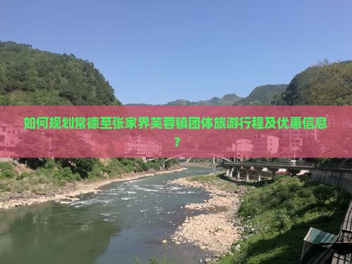 如何规划常德至张家界芙蓉镇团体旅游行程及优惠信息？