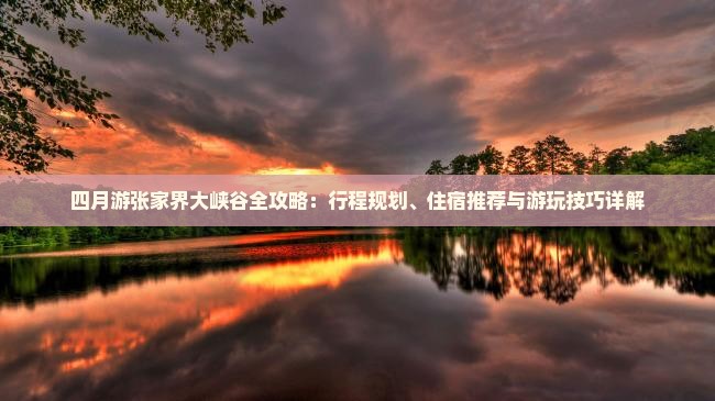 四月游张家界大峡谷全攻略：行程规划、住宿推荐与游玩技巧详解