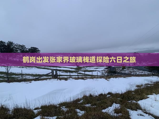 鹤岗出发张家界玻璃栈道探险六日之旅