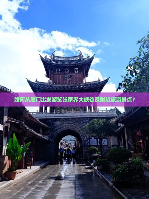 如何从厦门出发游览张家界大峡谷及附近旅游景点？