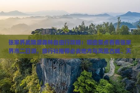 张家界武陵源森林自由行攻略：哪些景点看看张家界市二日游，旅行社推荐必去地方与凤凰古城、天门山国际旅行体验