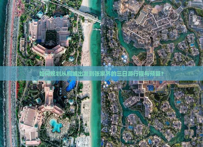 如何规划从桐城出发到张家界的三日游行程与预算？