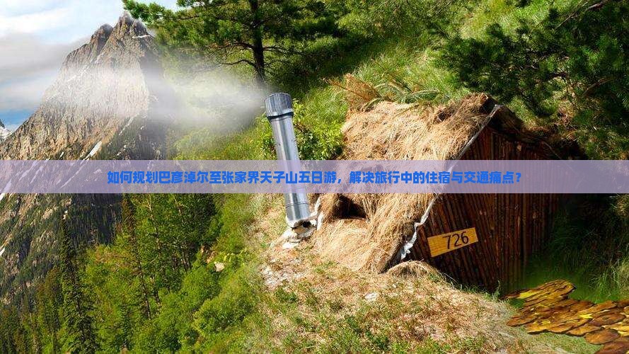 如何规划巴彦淖尔至张家界天子山五日游，解决旅行中的住宿与交通痛点？