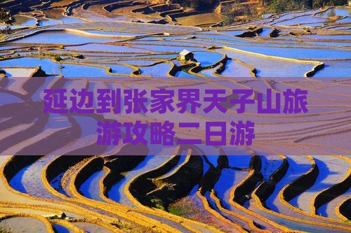 延边到张家界天子山旅游攻略二日游