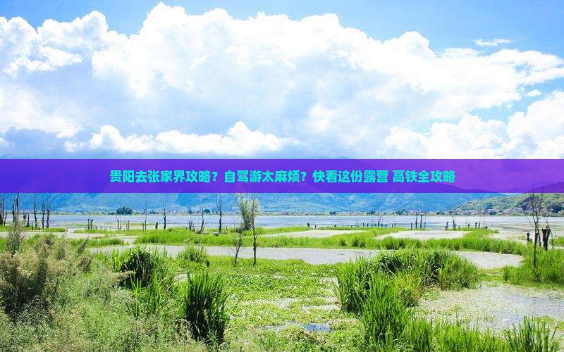 贵阳去张家界攻略？自驾游太麻烦？快看这份露营+高铁全攻略