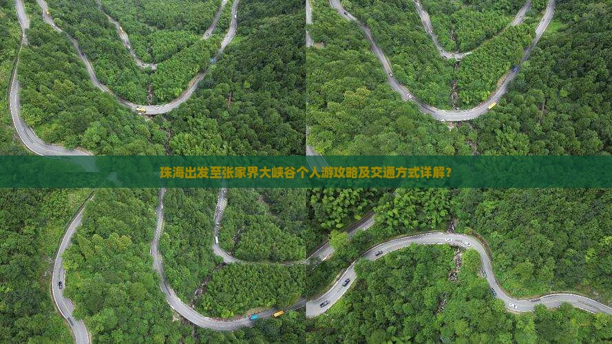 珠海出发至张家界大峡谷个人游攻略及交通方式详解？