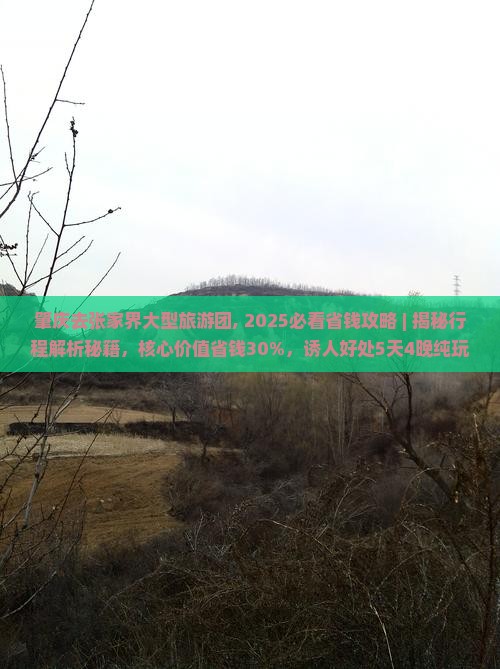 肇庆去张家界大型旅游团