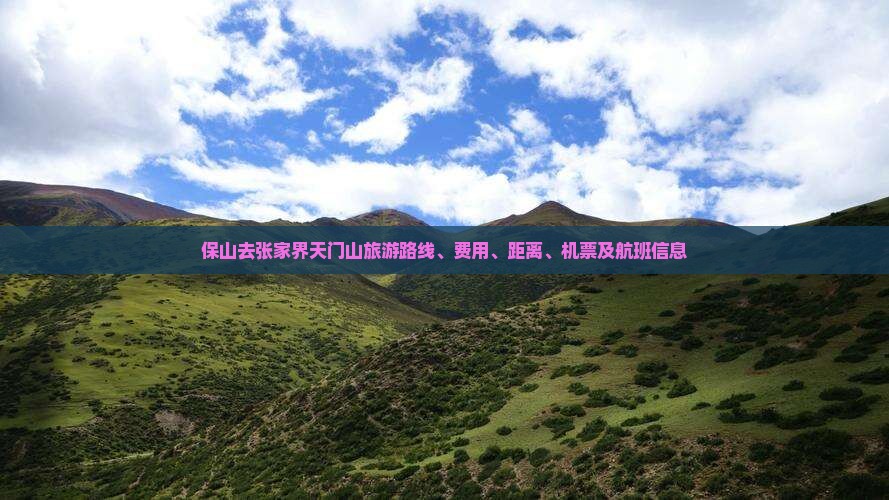 保山去张家界天门山旅游