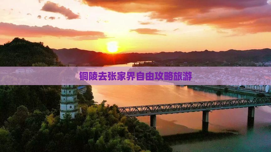 铜陵去张家界自由团